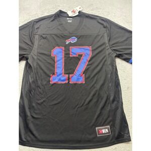 Buffalo‎ Bills Josh Allen 17 Alternate Jersey NFLPA Mens XL Black New With Tags